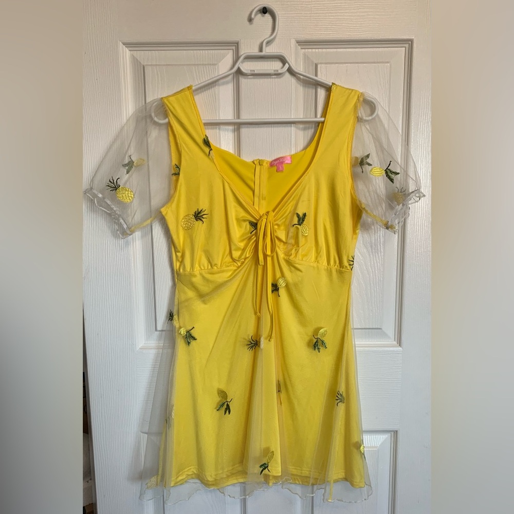 Sugar Thrillz lemon dress